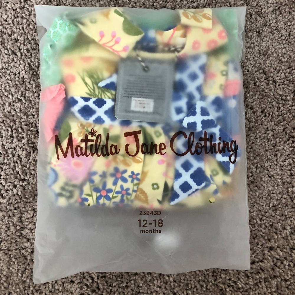 NIB Matilda Jane Daffodil Dress 12-18 months